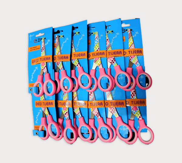 Pack x 12 U. Tijera Estampada CBX