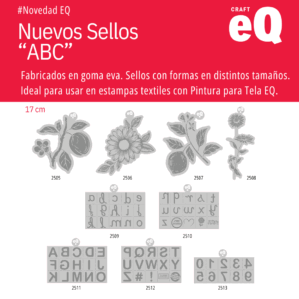 Nuevos Sellos EQ Coleccion "ABC"
