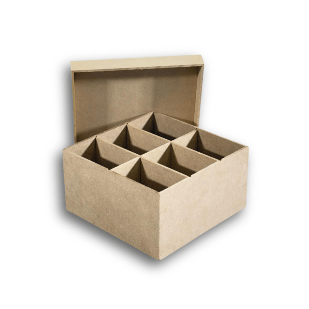 Caja de Te 6 Divisiones