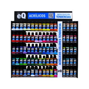Exhibidor Acrílicos decorativos 50cc (20 Colores Nuevos)